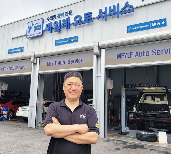 마일레 오토 서비스 원주 신평점의 정상일 대표 (사진_시사매거진 신홍주)