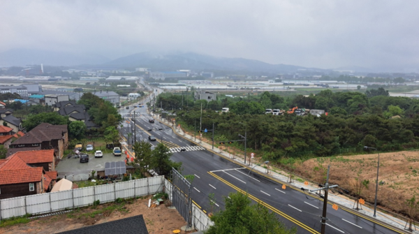 보개원삼로 전경 (사진_용인특례시)