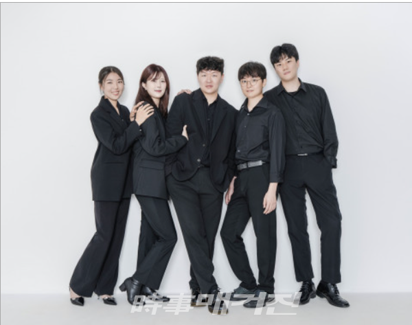 신진 작곡가 김산하·박다은·박준석·이재준·정지윤이 ‘2026 작곡가 프로젝트’ 공연에서 신작 5편을 초연한다 (사진_국립극장 홍보팀 제공)