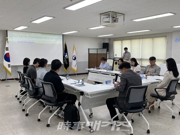 업무협약이 진행되고 있는 모습 (사진_한국법무보호복지공단 전북지부 제공)