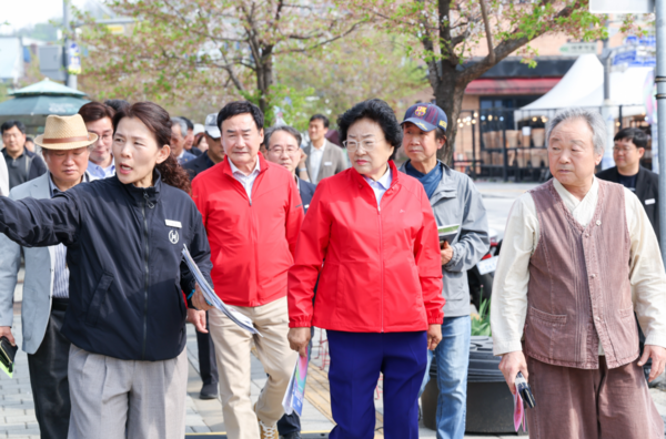 이천시도자기축제추진위원회는 15일, 제40회 이천도자기축제의 성공적인 개최를 위한 행사장 사전점검(로드체킹)을 실시했다. (사진_이천시)