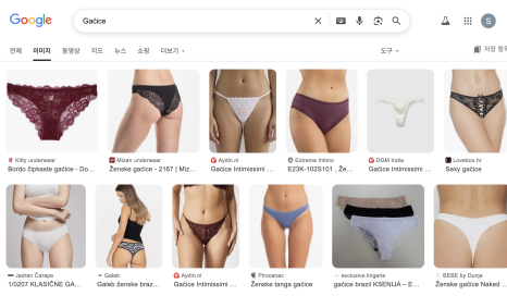 가치체(Gaćice)를 검색한 결과 (출처_구글)
